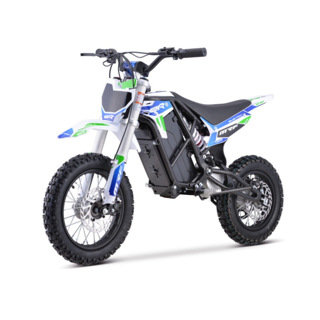 Zdjęcie z przodu z ukosa - Pit Bike MRF electric 48V 1600W 12/10 Cross