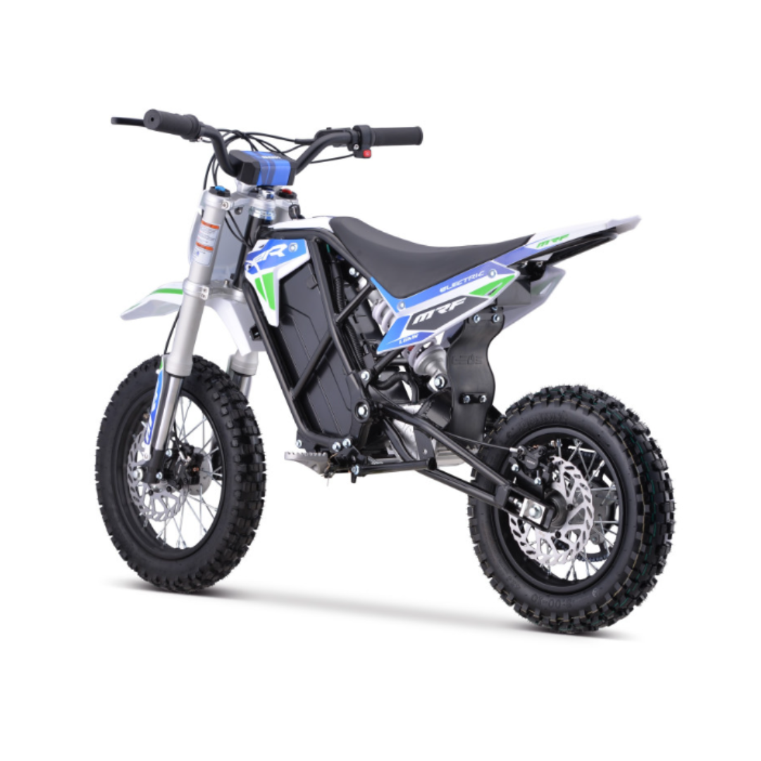 Zdjęcie z tyłu z ukosa - Pit Bike MRF electric 48V 1600W 12/10 Cross