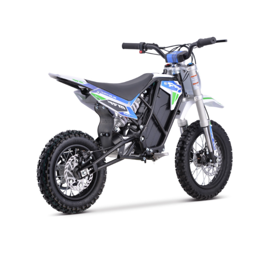 Zdjęcie z tyłu z ukosa - Pit Bike MRF electric 48V 1600W 12/10 Cross